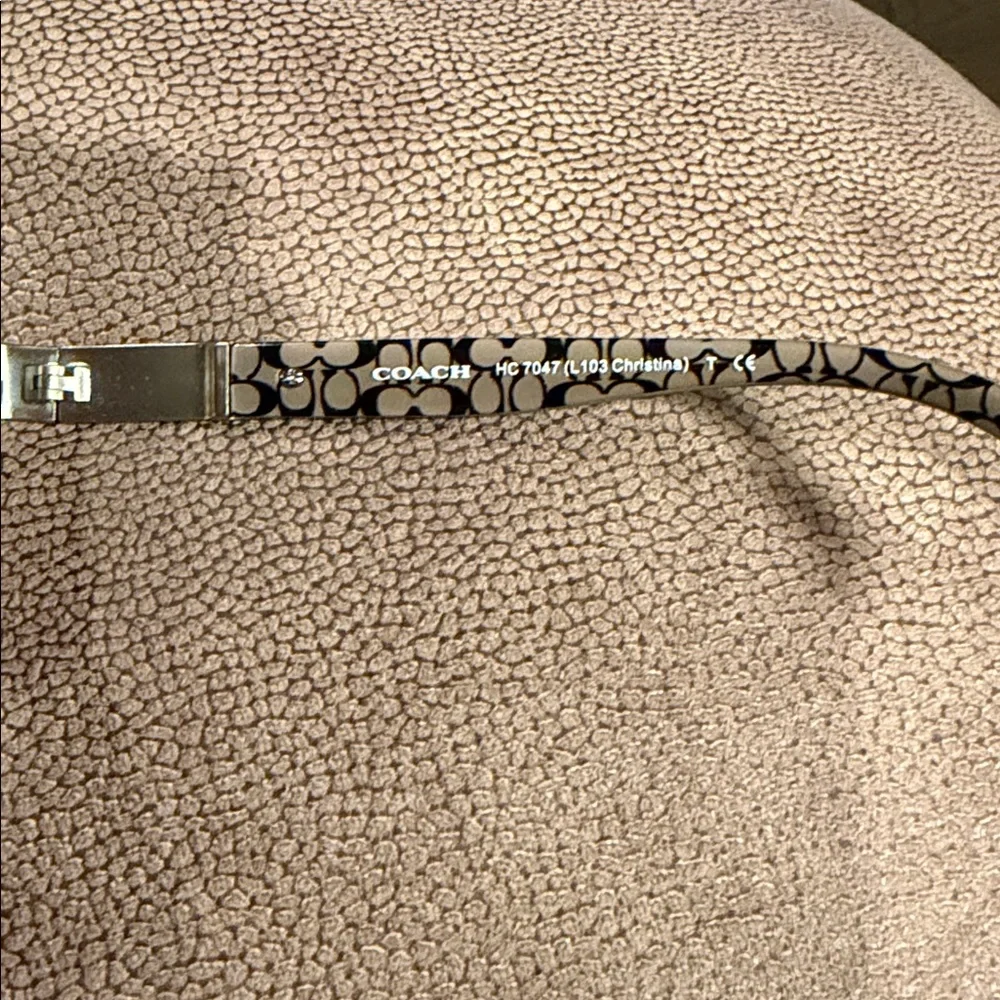 Women’s Coach Christina HC7047 Gold and Brown Aviator Sunglasses - Picture 5 of 6